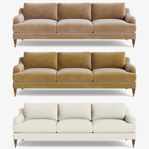 Set divano a tre posti retrò paese americano stile europeo per piccoli appartamenti semplici punti per soggiorno che combinano Comfort - Product Image 6