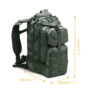 Mochila Táctica MOLLE Impermeable y Ligera con Camuflaje para Senderismo, Caza, Entrenamiento CS y Asalto al Aire Libre - Product Image 2