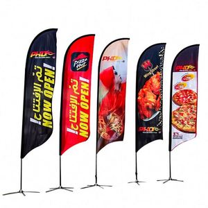 High Quality Outdoor Flying Advertising <b>Flag</b> Promotion Beach Feather <b>Flags</b>, Banners - Product Image 3