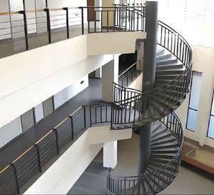 Scale a chiocciola in acciaio, - Product Image 4