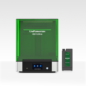 Impresora 3D UniFormation GK3 Ultra de 9.6 Pulgadas con Pantalla Mono 16K, Nueva, con Sistema de Calentamiento, Filtro de Olores y Resina PLA - Product Image 2