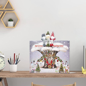Calendario de Adviento de Navidad con Forma de Árbol de 24 Días, Acabado Mate para Uso en Interiores - Product Image 4