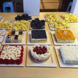 Base de moule à gâteau carré de 6 pouces, importée de Thaïlande, en pulpe de canne à sucre, qualité alimentaire, pour plateau à dessert - Product Image 3
