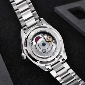 Reloj de Pulsera PAGANI DESIGN, Último Modelo, para Hombre, Automático, Mecánico, Analógico, Luminoso, de Moda, para Negocios, con Correa de Acero Inoxidable y Cierre Plegable - Product Image 2