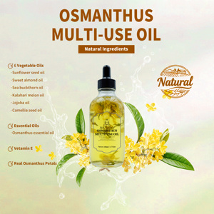 Olio Essenziale Puro Biologico di Osmanto, Lavanda e Rosa, Olio Nutriente Pressato <span class=keywords><strong>a</strong></span> <span class=keywords><strong>Freddo</strong></span> per Massaggi, Estratto Vegetale 100ml, Etichetta Privata - Product Image 3