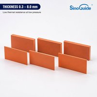 Coussin thermique haute tension découpé sur mesure TCP300-3 (silicone/polyimide) pour solutions de dissipation thermique CPU/GPU/batterie