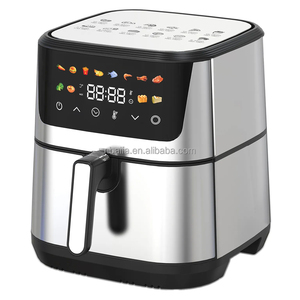 Aifa digitale elettrico colorato schermo friggitrice ad aria calda completo in acciaio inox alloggiamento 8l aria friggitrice Freidora De Aire 1700w - Product Image 1