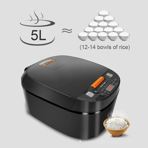 Olla <span class=keywords><strong>Arrocera</strong></span> de Gran Capacidad de 5L, Transfronteriza, de Plástico, con Pantalla LED Digital Inteligente, Clase Energética - Product Image 3