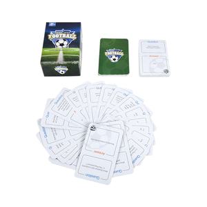 Cartes de quiz de football écologiques, jeu de <span class=keywords><strong>questions</strong></span>-réponses non officiel en papier <span class=keywords><strong>pour</strong></span> enfants et <span class=keywords><strong>adultes</strong></span> - Product Image 3