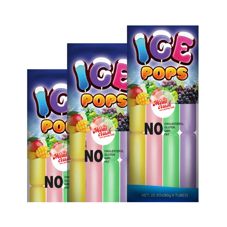 CIQ Gecertificeerd Zoete Snoep Gemengde Freeze Ice Pop