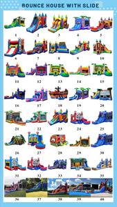 Château gonflable commercial pour adultes de 18 pieds x 16 pieds <span class=keywords><strong>avec</strong></span> toboggan aquatique gonflable et <span class=keywords><strong>piscine</strong></span> - Product Image 3