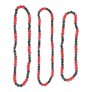 Grosir berlian imitasi pria terinspirasi bisbol manik-manik kalung diskoball untuk pecinta tim bisbol - Product Image 5