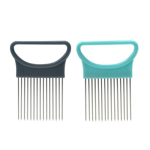 DTK Nouveau Design Ustensile De Cuisine En Acier Inoxydable Hachoir À Légumes <span class=keywords><strong>Coupe</strong></span>-<span class=keywords><strong>Oignon</strong></span> <span class=keywords><strong>Fleur</strong></span> D'<span class=keywords><strong>oignon</strong></span> <span class=keywords><strong>Coupe</strong></span> - Product Image 2