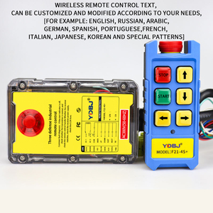 ชุดควบคุมรอกยก F21-4S+ สำหรับเครนเหนือศีรษะ พร้อมรีโมทไร้สายอัจฉริยะสำหรับงานอุตสาหกรรม - Product Image 2