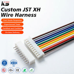 Jst Molex Dupont Zh Zhr 1.5Mm 2 3 4 5 6 7 8 9 Pin Wiring Harness Custom <b>Cable</b> Lead for <b>Battery</b> Pack Extension Cord - Product Image 1