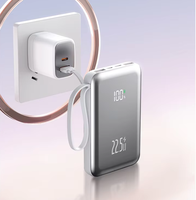 Power Bank Portabel Pengisian Cepat PD 22.5W Harga Kompetitif 20000mah 10000mah Tipe C Power Station Kabel Ponsel Output Daya 20W