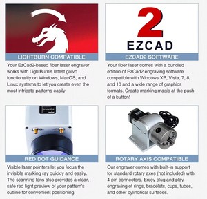 2024 Raycus 20W 30W 50W 3D Sợi <span class=keywords><strong>Laser</strong></span> Đánh Dấu Máy Đối Với Trang Sức Vòng Vòng Cổ Kim Loại Thép Chia <span class=keywords><strong>Laser</strong></span> Đánh Dấu - Product Image 4