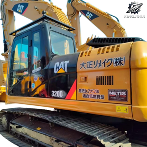 Excavadora de cadenas usada CAT 320D, de segunda mano, marca original estadounidense, 20 toneladas, excavadora de cadenas de tamaño mediano, excavadora usada. - Product Image 1