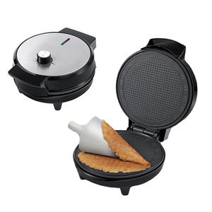 Multifunctional Crepe Maker 220V Non-Stick Electric <b>Egg</b> Roll <b>Machine</b> For Breakfast And Ice Cream Cones - Product Image 2