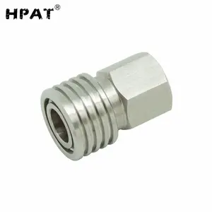 New Paintball PCP 8mm Phát Hành Nhanh Chóng Ngắt Kết Nối Coupler 1/8NPT Phù Hợp Nữ