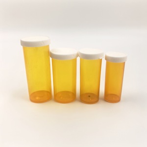 Frasco de Medicina de Plástico PP Timberlin, Frasco Pequeño para Prescripción Médica, Frasco para <span class=keywords><strong>Pastillas</strong></span> con Tapa de Presión y Giro, 16 mm de Diámetro, Serigrafiado - Product Image 3