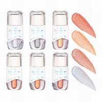 Fard à paupières liquide holographique duochrome, fard à paupières liquide multichrome chatoyant, fard à paupières liquide chatoyant accrocheur