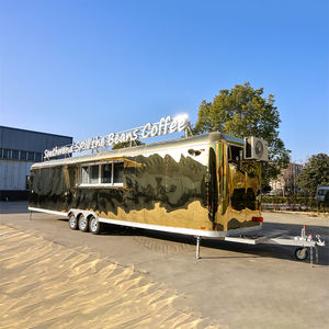 รถขายอาหารเคลื่อนที่ Chammp พร้อมอุปกรณ์ครบครัน รถพ่วงขายอาหารเร็วมาตรฐาน DOT รถขายไอศกรีม พิซซ่า กาแฟ ฮอทดอก รถพ่วงขายอาหาร - Product Image 4