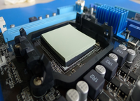 Matériau d'interface thermique Borzer : Plaquettes thermiques en silicone à conductivité thermique hautement efficace 1-8W
