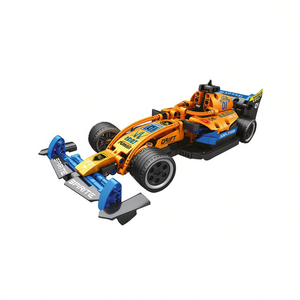 Ensemble de blocs de construction de voiture de course technique, 372 pièces, pour enfants de 6 ans et plus, modèle de drift haute vitesse - Product Image 1