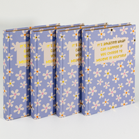 Fabricant professionnel Planificateur personnalisé Impression Carnet de journal à couverture rigide avec bord pulvérisé
