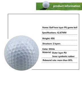 Balles de golf utilisées pour l'entraînement Hit Away en gros en usine pour la personnalisation du logo du meilleur support d'entraînement - Product Image 6