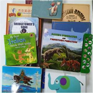 Lecture de vidéos A World Is Speed Sounds Life Wings Stars The Sound Of Light Book Press Touch Button Sound Music Voice Book Customize - Product Image 4