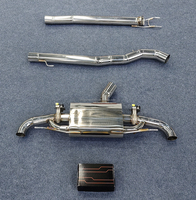 Système d'Échappement Haute Performance d'Usine pour Benz AMG A45 CLA45 GLA45 2.0T W177 Valvetronic Échappement Catback