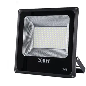 LED FloodLight PIR Motion Sensor IP66 Waterproof Spotlight Wall Iluminação exterior Branco quente