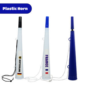 Corneta <span class=keywords><strong>de</strong></span> Plástico Personalizada para Fanáticos del Fútbol, Vuvuzela para Partidos <span class=keywords><strong>de</strong></span> Fútbol, <span class=keywords><strong>Precio</strong></span> Económico, <span class=keywords><strong>Trompeta</strong></span> para Eventos Deportivos con Banderas - Product Image 5