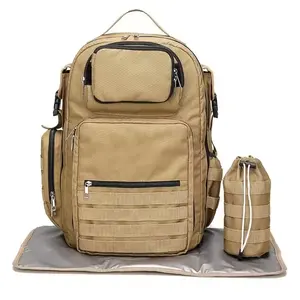 Individueller OEM Outdoor 45 L Molle mehrfarbiger Sport Tarn taktische Trainingskamera Wandern Jagen Nylon-Tasche taktische Rucksäcke