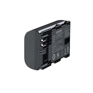 แบตเตอรี่กล้อง UGREEN LP-E6NH 2320mAh แบบชาร์จได้ สำหรับกล้อง Canon EOS R5/R6/R7/5D4/6D2/90D/80D พร้อมพอร์ตชาร์จ Type-C - Product Image 3
