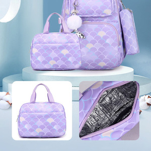 Vente en gros 2024 Sacs à dos avec logo personnalisé de haute qualité Cartables mignons pour enfants avec fermeture à glissière Beaux styles pour filles - Product Image 3
