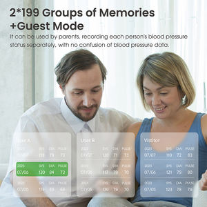 TRANSTEK Monitor tekanan darah Digital, alat pengukur BP BP elektronik otomatis dengan Bluetooth memori 199 - Product Image 3