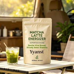 กาแฟมาคาสมูท นิวเทรียนท์ อาหารเสริมสำหรับผู้ใหญ่ ช่วยเพิ่มพลังงาน ซูเปอร์ฟู้ด สมุนไพรผสม บรรจุในซองสีเบจ เหมาะสำหรับใช้ที่บ้านและพกพา - Product Image 6