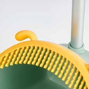 Set <span class=keywords><strong>Scopa</strong></span> Magnetica e Paletta con Spazzola in Crine di Cavallo e Manico da 120 cm per la Pulizia di Pavimenti Duri - Product Image 6