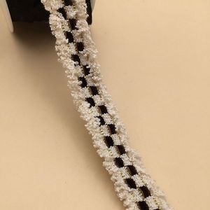 Ruban tricoté en dentelle à franges de coton de style coréen pour accessoires DIY, poignets de manteau, lacets de chaussures et garnitures de chapeaux - Product Image 5