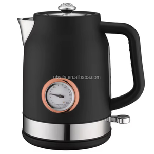 Aifa 304 Stainless Steel Tea <strong>Kettle</strong> Retro Electric Hot Water Boiler Wood Grain Black Electric <strong>Pyramid</strong> <strong>Kettle</strong> - Product Image 5