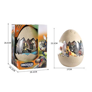 30pcs động vật Cây Đá phụ kiện 10inch lớn nhựa trẻ em Quà tặng khủng long trứng với đồ chơi bên trong - Product Image 2