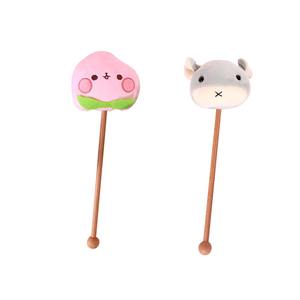 Martillo de masaje personalizado con forma de comida de fruta, juguete de peluche con forma de pulpo de dibujos animados, fabricante de juguetes de peluche - Product Image 2