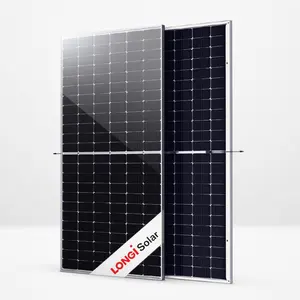 价格更便宜的Longi太阳能电池板450 W双面Longi太阳能电池板-家用太阳能系统的Lr4-72Hph 450 Longi电池板太阳能450