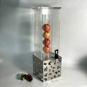 Premium Custom Thick Transparent Acrylic <b>Drink</b> Dispenser With Faucet For Home Bar Banquet Beverage Service - Product Image 2