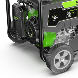 גנרטור בנזין VETEX איכותי 7.5 קילוואט/8 קילוואט עם התנעה אוטומטית, מנוע 4 פעימות, חד פאזי/תלת פאזי, הספק שווה - Product Image 5