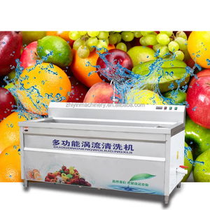 工業用自動オゾンリーフレモンハーブRoor野菜アップル洗濯機バブル野菜フルーツサーフ洗濯機 - Product Image 2