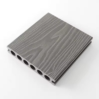 Plancher extérieur composite WPC/plancher de terrasse/panneau de bois dur massif